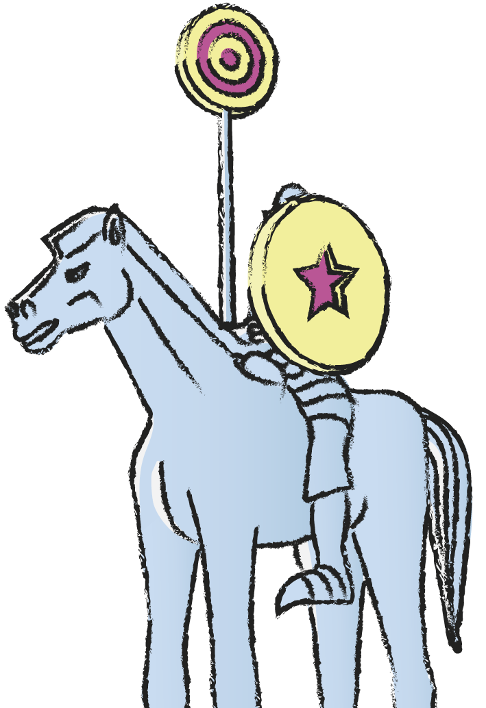 Markrabě Jošt s lízátkem